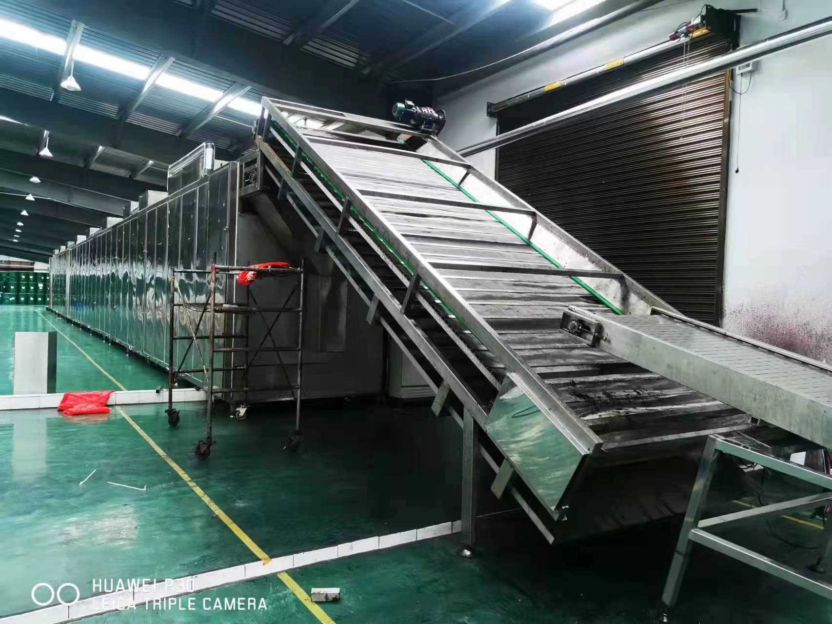 Drying/roasting line